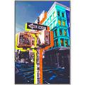 Picture of At the Corner _GroupedProduct_Rectangle_Portrait_Canvas_Framed_