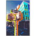 Picture of At the Corner _GroupedProduct_Rectangle_Portrait_Canvas_Framed_