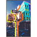 Picture of At the Corner _GroupedProduct_Rectangle_Portrait_Canvas_Framed_