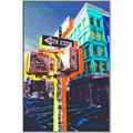 Picture of At the Corner _GroupedProduct_Rectangle_Portrait_Canvas_Framed_