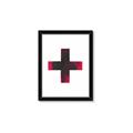 Picture of Red Cross _GroupedProduct_Rectangle_Portrait_Framed_Matted_