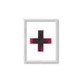 Picture of Red Cross _GroupedProduct_Rectangle_Portrait_Framed_Matted_