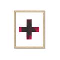 Picture of Red Cross _GroupedProduct_Rectangle_Portrait_Framed_Matted_