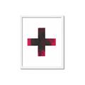 Picture of Red Cross _GroupedProduct_Rectangle_Portrait_Framed_Matted_