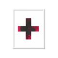 Picture of Red Cross _GroupedProduct_Rectangle_Portrait_Framed_Matted_