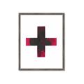 Picture of Red Cross _GroupedProduct_Rectangle_Portrait_Framed_Matted_