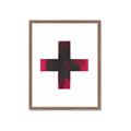 Picture of Red Cross _GroupedProduct_Rectangle_Portrait_Framed_Matted_