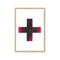 Picture of Red Cross _GroupedProduct_Rectangle_Portrait_Framed_Matted_