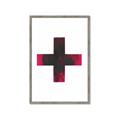 Picture of Red Cross _GroupedProduct_Rectangle_Portrait_Framed_Matted_