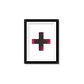 Picture of Red Cross _GroupedProduct_Rectangle_Portrait_Framed_Matted_