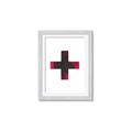 Picture of Red Cross _GroupedProduct_Rectangle_Portrait_Framed_Matted_
