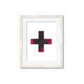 Picture of Red Cross _GroupedProduct_Rectangle_Portrait_Framed_Matted_