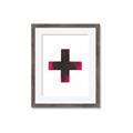 Picture of Red Cross _GroupedProduct_Rectangle_Portrait_Framed_Matted_