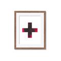 Picture of Red Cross _GroupedProduct_Rectangle_Portrait_Framed_Matted_