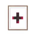 Picture of Red Cross _GroupedProduct_Rectangle_Portrait_Framed_Matted_