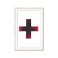 Picture of Red Cross _GroupedProduct_Rectangle_Portrait_Framed_Matted_