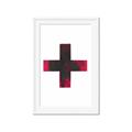 Picture of Red Cross _GroupedProduct_Rectangle_Portrait_Framed_Matted_