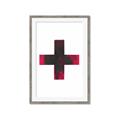 Picture of Red Cross _GroupedProduct_Rectangle_Portrait_Framed_Matted_