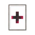 Picture of Red Cross _GroupedProduct_Rectangle_Portrait_Framed_Matted_