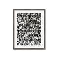 Picture of Typo _GroupedProduct_Rectangle_Portrait_Framed_Matted_