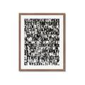 Picture of Typo _GroupedProduct_Rectangle_Portrait_Framed_Matted_