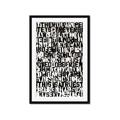 Picture of Typo _GroupedProduct_Rectangle_Portrait_Framed_Matted_
