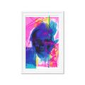 Picture of Black & Blue _GroupedProduct_Rectangle_Portrait_Framed_Matted_