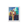 Picture of At the Corner _GroupedProduct_Rectangle_Portrait_Framed_Matted_
