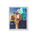 Picture of At the Corner _GroupedProduct_Rectangle_Portrait_Framed_Matted_