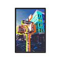 Picture of At the Corner _GroupedProduct_Rectangle_Portrait_Framed_Matted_