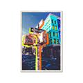Picture of At the Corner _GroupedProduct_Rectangle_Portrait_Framed_Matted_