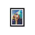 Picture of At the Corner _GroupedProduct_Rectangle_Portrait_Framed_Matted_