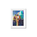 Picture of At the Corner _GroupedProduct_Rectangle_Portrait_Framed_Matted_