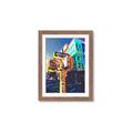 Picture of At the Corner _GroupedProduct_Rectangle_Portrait_Framed_Matted_