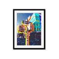 Picture of At the Corner _GroupedProduct_Rectangle_Portrait_Framed_Matted_