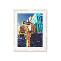 Picture of At the Corner _GroupedProduct_Rectangle_Portrait_Framed_Matted_