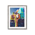 Picture of At the Corner _GroupedProduct_Rectangle_Portrait_Framed_Matted_