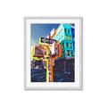 Picture of At the Corner _GroupedProduct_Rectangle_Portrait_Framed_Matted_