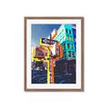 Picture of At the Corner _GroupedProduct_Rectangle_Portrait_Framed_Matted_