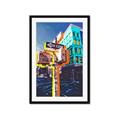 Picture of At the Corner _GroupedProduct_Rectangle_Portrait_Framed_Matted_