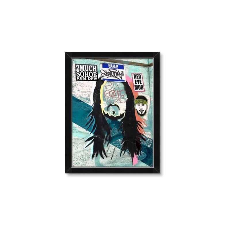 Picture of Urban Aerosol 1 _GroupedProduct_Rectangle_Portrait_Framed_Matted_