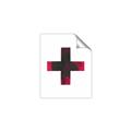 Picture of Red Cross _GroupedProduct_Rectangle_Portrait_Unframed_Print_Only_