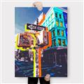 Picture of At the Corner _GroupedProduct_Rectangle_Portrait_Canvas_