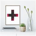 Picture of Red Cross _GroupedProduct_Rectangle_Portrait_Canvas_Framed_