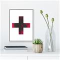 Picture of Red Cross _GroupedProduct_Rectangle_Portrait_Canvas_Framed_