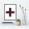 Picture of Red Cross _GroupedProduct_Rectangle_Portrait_Canvas_Framed_