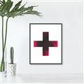Picture of Red Cross _GroupedProduct_Rectangle_Portrait_Canvas_Framed_