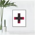 Picture of Red Cross _GroupedProduct_Rectangle_Portrait_Canvas_Framed_