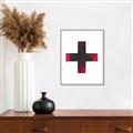 Picture of Red Cross _GroupedProduct_Rectangle_Portrait_Canvas_Framed_
