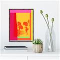 Picture of Colour Block _GroupedProduct_Rectangle_Portrait_Canvas_Framed_
